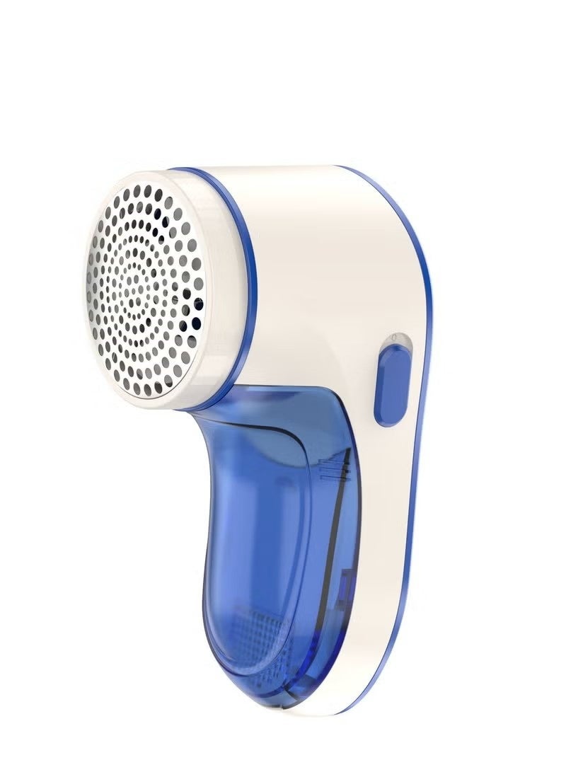 Uliova Battery-Operated Fabric Lint Remover Blue/White - Image 2